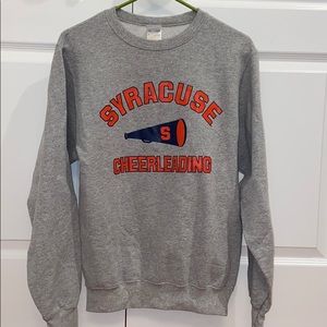 Syracuse cheerleading crewneck